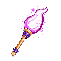 enchanted wand