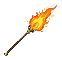 flame staff