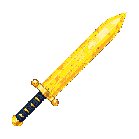 golden katana