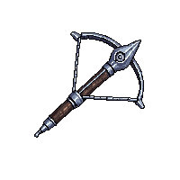 silver crossbow