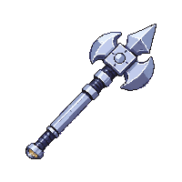 silver mace