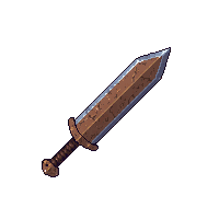wooden dagger
