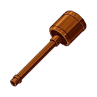 wooden flail