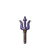 wooden trident