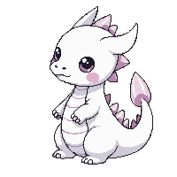 white dragon baby