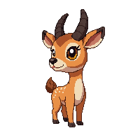 antelope chibi