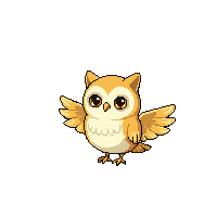 barn owl chibi