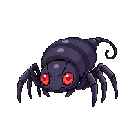 black widow spider chibi