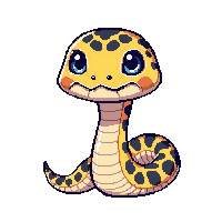 boa constrictor chibi