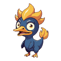 cassowary chibi