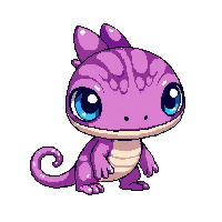 chameleon chibi