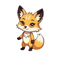 coyote chibi
