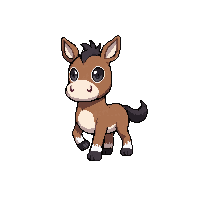 donkey chibi