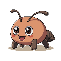 dung beetle chibi