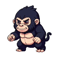 gorilla chibi
