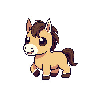 horse chibi