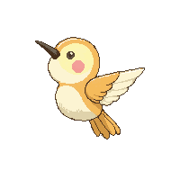 hummingbird chibi