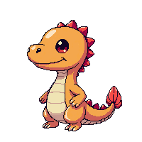 komodo dragon chibi