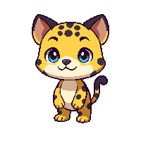 leopard chibi