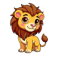 lioness chibi