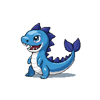 loch ness monster chibi