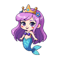 mermaid chibi