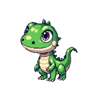 monitor lizard chibi