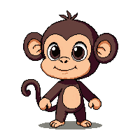 monkey chibi