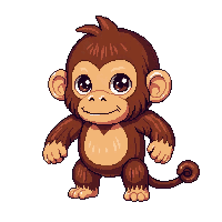 orangutan chibi