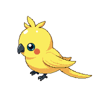 parakeet chibi