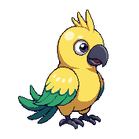 parrot chibi