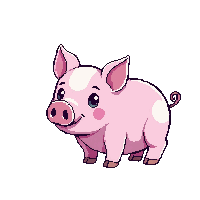 pig chibi