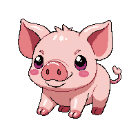 piglet chibi