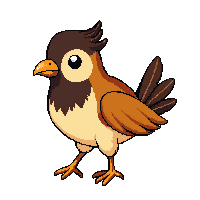 sparrow chibi