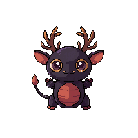 stag beetle chibi