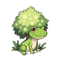 tree frog chibi