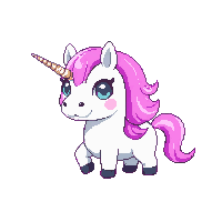 unicorn chibi