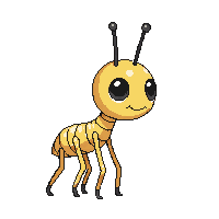 walking stick insect chibi