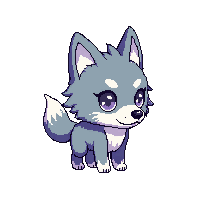 wolf chibi