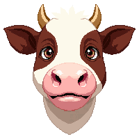 cow face icon