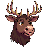 elk face icon