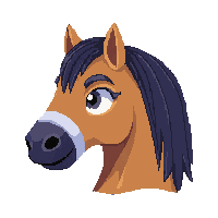 horse face icon