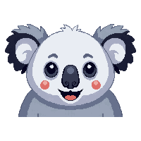 koala face icon