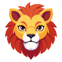 lioness face icon