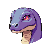 monitor lizard face icon