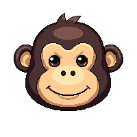 monkey face icon