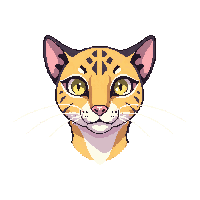 ocelot face icon