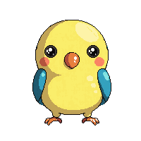 parakeet face icon