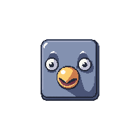 pigeon face icon