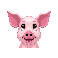 piglet face icon